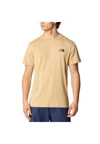 The North Face - T-Shirt Simple Dome Rozmiar XS Beżowy - NF0A2TX5LK5. Kolor: beżowy. Materiał: bawełna