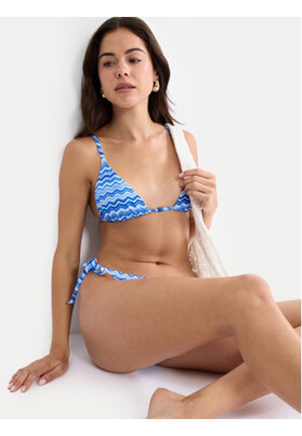 Triumph Góra od bikini Mix & Match Summer 10226492 Niebieski. Kolor: niebieski. Materiał: syntetyk