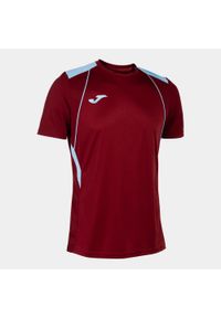 Jersey Joma Championship VII. Kolor: czerwony, brązowy, niebieski, wielokolorowy. Materiał: jersey. Długość rękawa: krótki rękaw. Długość: krótkie. Sport: piłka nożna #1