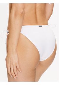Calvin Klein Swimwear Dół od bikini KW0KW02025 Biały. Kolor: biały. Materiał: syntetyk #3