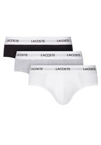 Lacoste Komplet slipów 8H5702 Kolorowy. Materiał: bawełna. Wzór: kolorowy