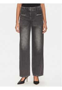 Morgan Jeansy 251-PELI Szary Wide Leg. Kolor: szary #1