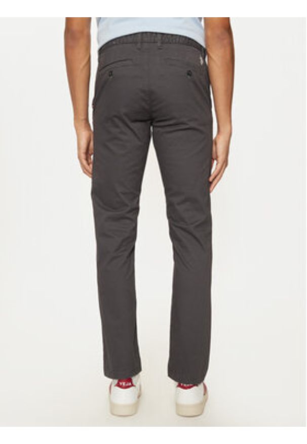 U.S. Polo Assn. Chinosy MUP3346 Szary Slim Fit. Kolor: szary. Materiał: bawełna