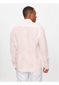 JOOP! Koszula 146Pai 30041389 Różowy Slim Fit. Kolor: różowy. Materiał: len #7