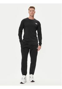The North Face Longsleeve Easy NF0A8A6F Czarny Regular Fit. Kolor: czarny. Materiał: bawełna. Długość rękawa: długi rękaw #5