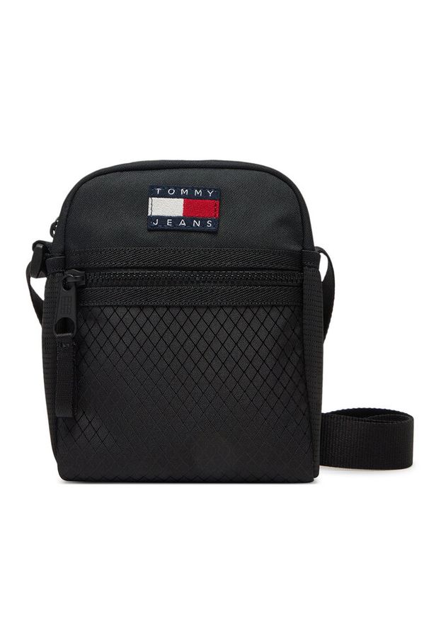Saszetka Tommy Jeans. Kolor: czarny