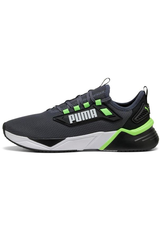 Adidasy Puma Retaliate 3, Mężczyźni. Kolor: szary, zielony, wielokolorowy. Materiał: materiał. Sport: turystyka piesza