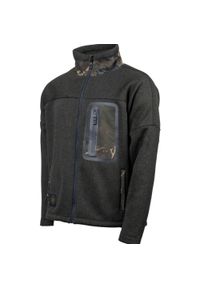 Bluza Męska Wędkarska Na Zamek Nash Zero Tolerance Nordic Fleece. Kolor: zielony