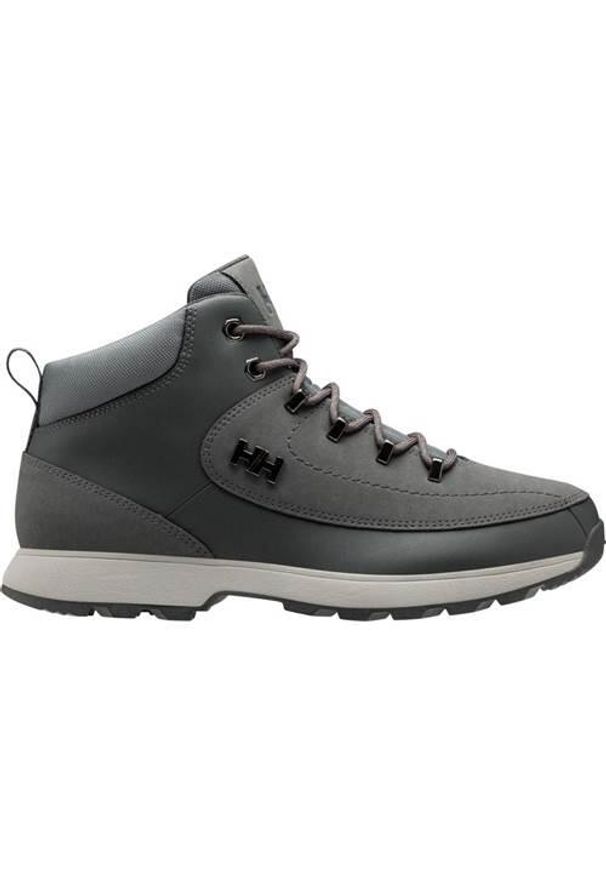 Buty do chodzenia męskie Helly Hansen 12032964. Zapięcie: sznurówki. Kolor: szary. Materiał: materiał, skóra, syntetyk. Szerokość cholewki: normalna. Sport: turystyka piesza