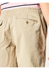 Polo Ralph Lauren Szorty materiałowe Prepster 710644995 Beżowy Classic Fit. Kolor: beżowy. Materiał: bawełna