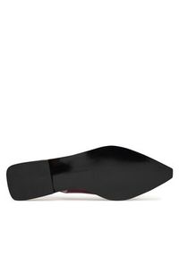 Steve Madden Baleriny SM11003901 Bordowy. Kolor: czerwony. Materiał: skóra #4