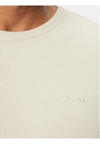 BOSS Longsleeve Tempesto 50520725 Beżowy Regular Fit. Kolor: beżowy. Materiał: bawełna. Długość rękawa: długi rękaw #5