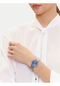 U.S. Polo Assn. Zestaw zegarek i bransoletka Faith USP6392TW Srebrny. Kolor: srebrny