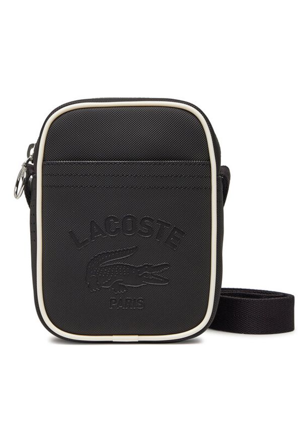 Lacoste Saszetka NU4964UO Niebieski. Kolor: niebieski. Materiał: skóra