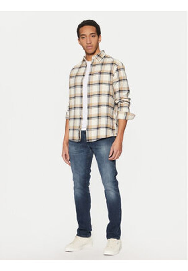 Tommy Jeans Jeansy Scanton DM0DM20550 Granatowy Slim Fit. Kolor: niebieski