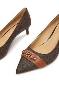 MICHAEL Michael Kors Szpilki Mandy Flex 40T5MAMP1B Brązowy. Kolor: brązowy. Materiał: skóra. Obcas: na szpilce