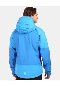 Męska wodoodporna kurtka hardshell Kilpi MAMBA-M. Kolor: niebieski. Materiał: hardshell