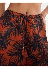 Triumph Spodnie materiałowe Summer 10227246 Brązowy Wide Leg. Kolor: brązowy. Materiał: syntetyk #4