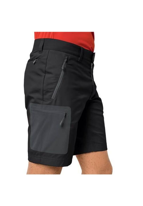 Spodenki trekkingowe męskie Jack Wolfskin Active Track. Kolor: czarny