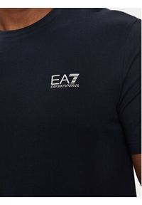 EA7 Emporio Armani T-Shirt 8NPT25 PJVPZ 0562 Granatowy Regular Fit. Kolor: niebieski. Materiał: bawełna #5