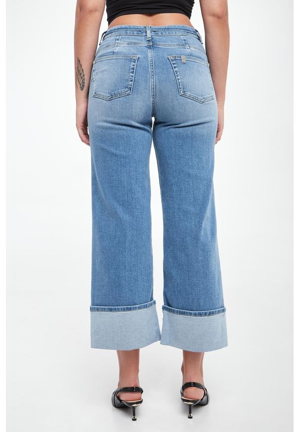 Liu Jo - Jeansy damskie z paskiem LIU JO