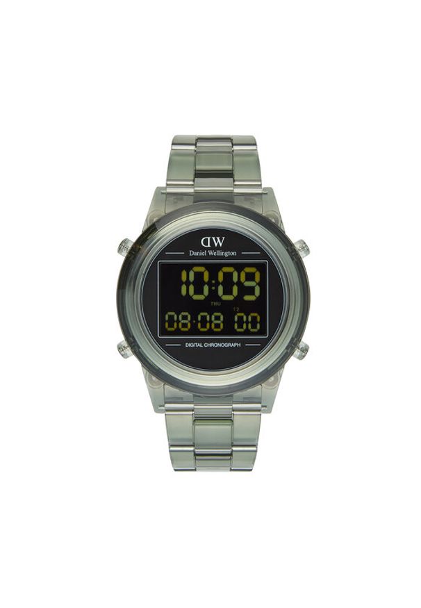 Daniel Wellington Zegarek DW00100768 Zielony. Kolor: zielony. Materiał: syntetyk