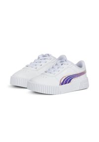 Puma - Sneakersy z alternatywnym zapięciem dla małych dzieci Carina 2.0 Holo PUMA. Okazja: na plażę. Kolor: wielokolorowy, szary, biały. Sezon: lato