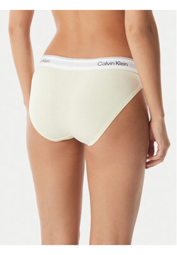 Calvin Klein Underwear Figi klasyczne LV00QF8520 Kremowy. Kolor: kremowy. Materiał: bawełna