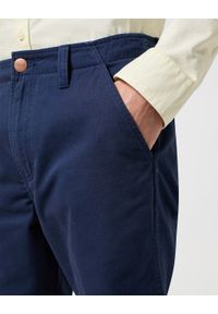 Wrangler - WANGLER MĘSKIE SZORTY MATERIAŁOWE CASEY CHINO SHORTS BLACK IRIS 112350681. Materiał: materiał #3