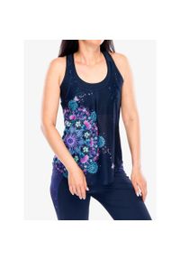 CRAZY - Top damski Crazy Top Break. Kolor: niebieski #1