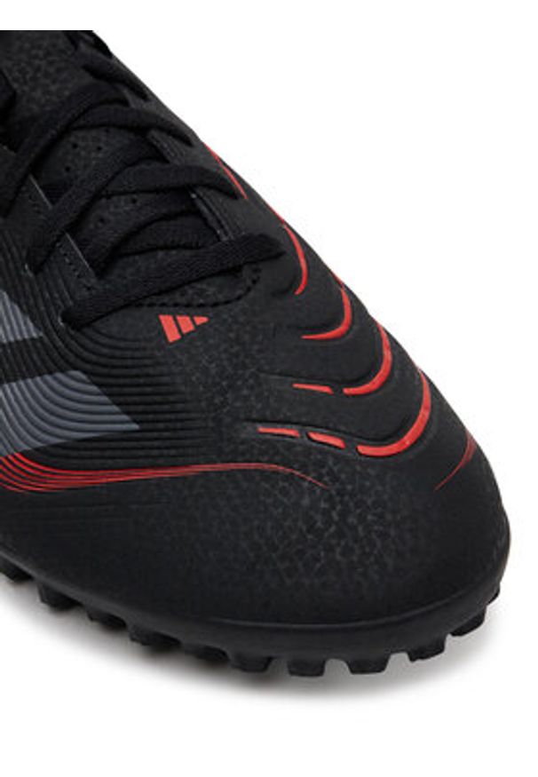 Adidas - adidas Buty do piłki nożnej Predator Club Turf ID3783 Czarny. Kolor: czarny. Materiał: skóra