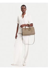 MICHAEL Michael Kors Torebka Scarlett 30F4GETS2L Beżowy. Kolor: beżowy. Materiał: skórzane #1
