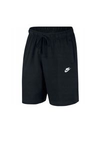 Spodenki Męskie Sportowe Nike Szorty M Nsw Club Jsy. Kolor: czarny