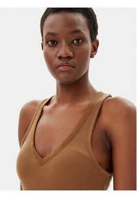 Calvin Klein Jeans Sukienka codzienna J20J225282 Brązowy Slim Fit. Okazja: na co dzień. Kolor: brązowy. Materiał: lyocell. Typ sukienki: proste. Styl: casual #5