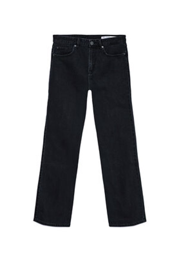 Vero Moda Jeansy Tessa 10315432 Czarny Straight Fit. Kolor: czarny
