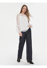 Vila Bluzka Edee 14079577 Biały Regular Fit. Kolor: biały. Materiał: syntetyk #5