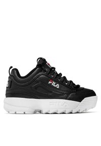 Fila Sneakersy Disruptor Kids 1010567.25Y Czarny. Kolor: czarny. Materiał: skóra #1