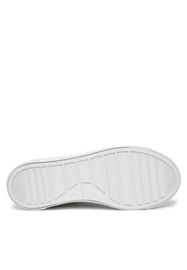 Calvin Klein Sneakersy Cupsole Lace Up W/Ml HW0HW02288 Biały. Kolor: biały. Materiał: skóra