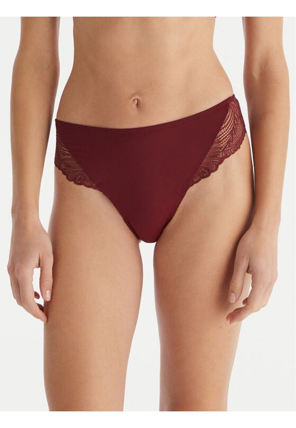 YSABEL MORA - Ysabel Mora Figi klasyczne 10779 Bordowy. Kolor: czerwony. Materiał: syntetyk