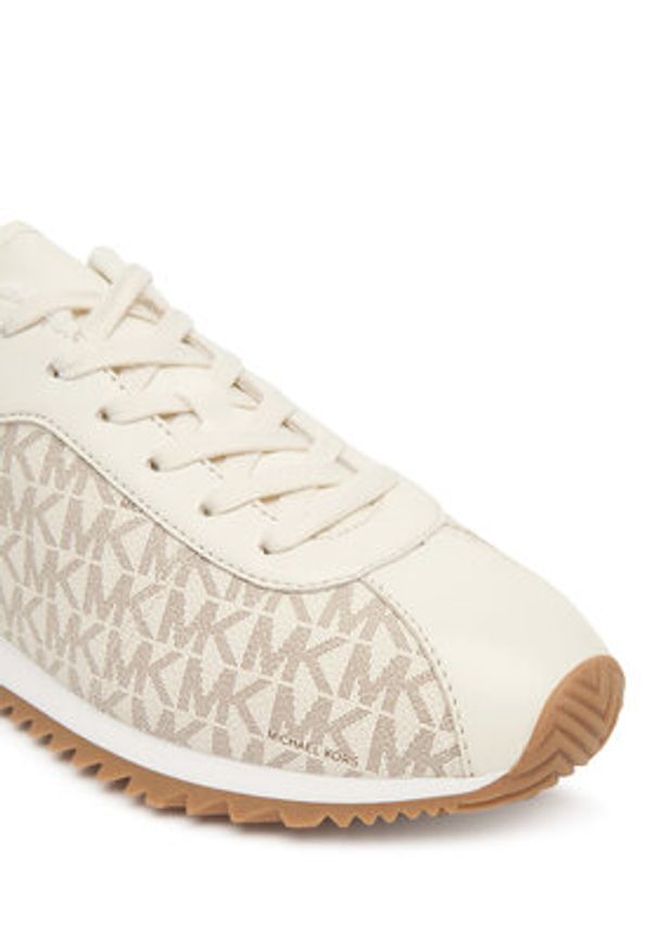 MICHAEL Michael Kors Sneakersy Rhodes 43T5RHFS3L Beżowy. Kolor: beżowy. Materiał: skóra