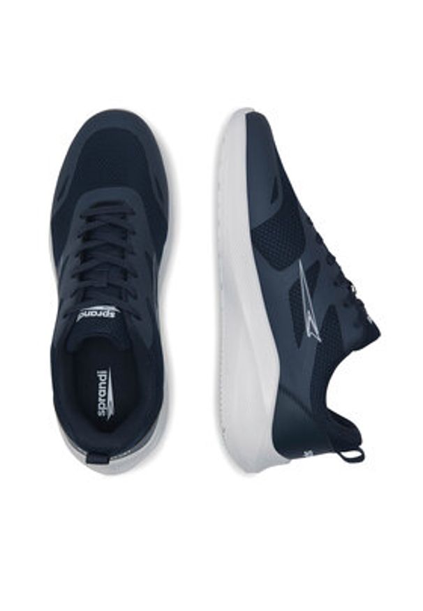 Sprandi Sneakersy MP-SS24-3C099 Granatowy. Kolor: niebieski. Materiał: materiał
