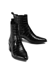 Vagabond Shoemakers - Vagabond Botki Marja 4013-408-20 Czarny. Kolor: czarny. Materiał: skóra