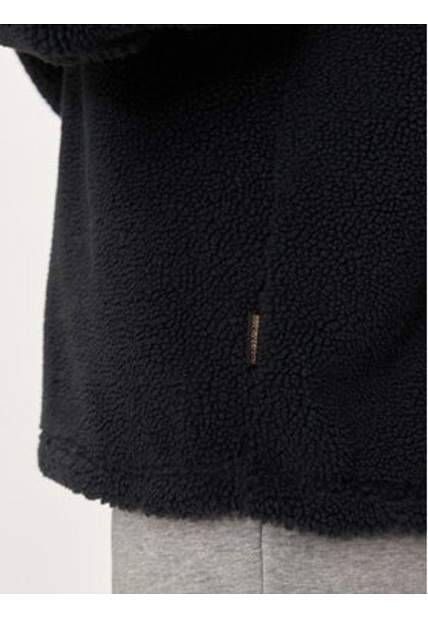 Napapijri Polar T-Burgee NP0A4I5D Czarny Regular Fit. Kolor: czarny. Materiał: syntetyk