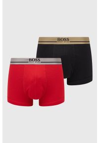BOSS - Boss Bokserki (2-pack) męskie kolor czarny. Kolor: czarny
