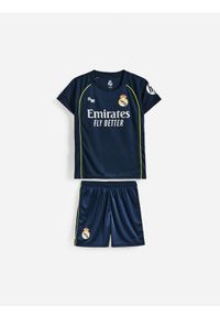 Reserved - Komplet Real Madrid - granatowy. Kolor: niebieski. Materiał: dzianina. Wzór: gładki #1