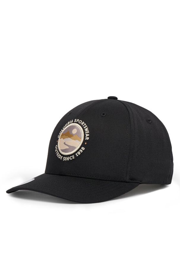 columbia - Columbia Czapka z daszkiem Lost Lager™ 3D Stretch Snap Back 2159001 Czarny. Kolor: czarny. Materiał: poliester
