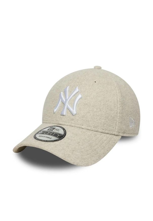 Czapka z daszkiem New Era New York Yankees 9Twenty. Kolor: beżowy, biały, wielokolorowy