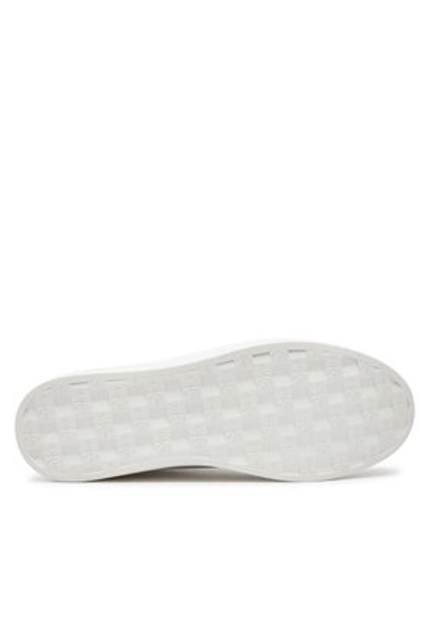 Calvin Klein Jeans Sneakersy Classic Cupsole Low Lth Ml YM0YM00885 Biały. Kolor: biały. Materiał: skóra