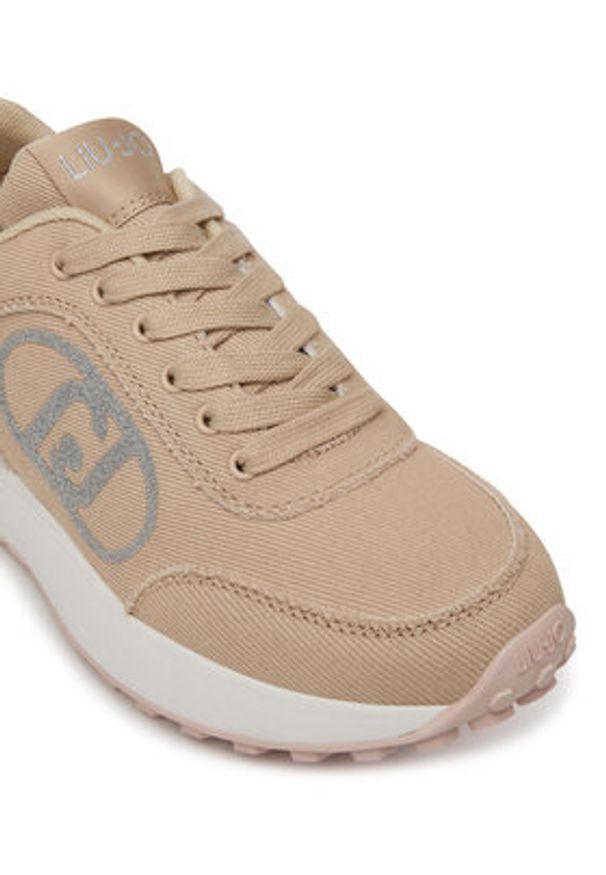 Liu Jo Sneakersy Lolo 18 BA5003 TX054 Beżowy. Kolor: beżowy. Materiał: materiał