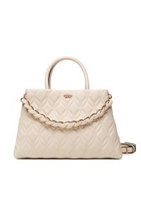 Guess Torebka Maxine HWQG97 33060 Kremowy. Kolor: kremowy. Materiał: skórzane #1